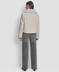 Dkny Women's Long Sleeve Zip Up Jacket
