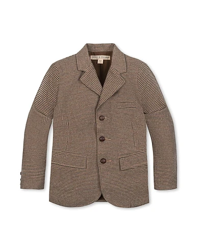 Hope & Henry Big Boys Organic Brushed Cotton Suit Jacket