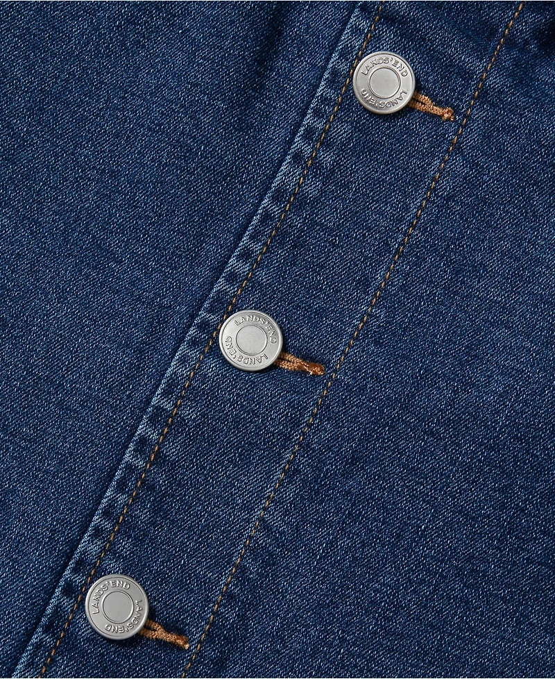 Lands' End Girls Denim Skort