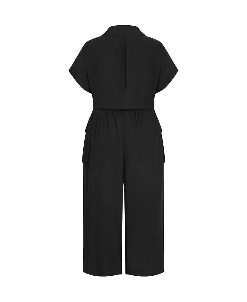 City Chic Women's Plus Emilie Jumpsuit