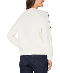 Liverpool Los Angeles Women's Long Sleeve Crewneck Raglan Sweater