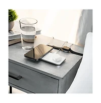 Ventev 15W Ultrafast Wireless Dual Chargepad-White