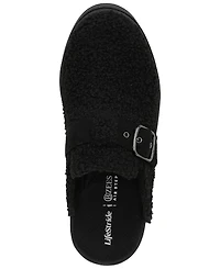 LifeStride Women's Vibe-Cozy Washable Round Toe Mule Clogs