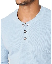 Hope & Henry Men's Organic Sweater Henley