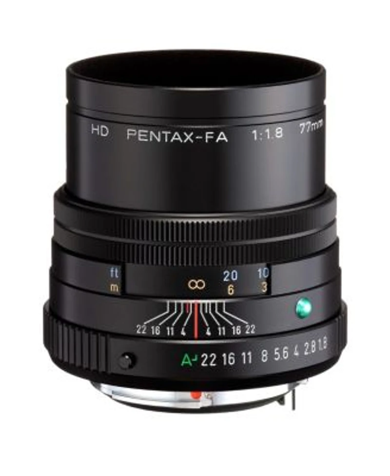 Pentax Pentax Hd 77mmf1.8 Limited Black Limited Medium Telephoto Prime Lens High Performance Hd Coating