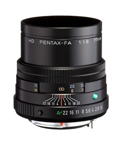Pentax Pentax Hd 77mmf1.8 Limited Black Limited Medium Telephoto Prime Lens High Performance Hd Coating