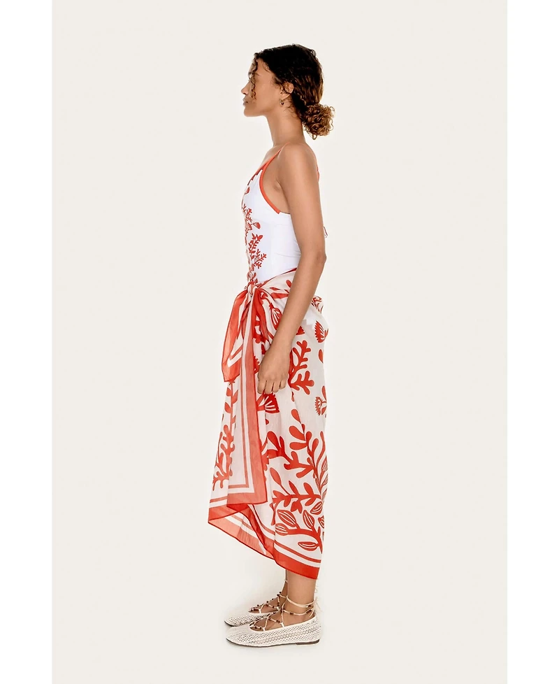 Jessie Zhao New York Beach Sarong Wrap