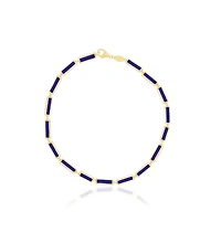 The Lovery Lapis Bar Bracelet 14K Gold