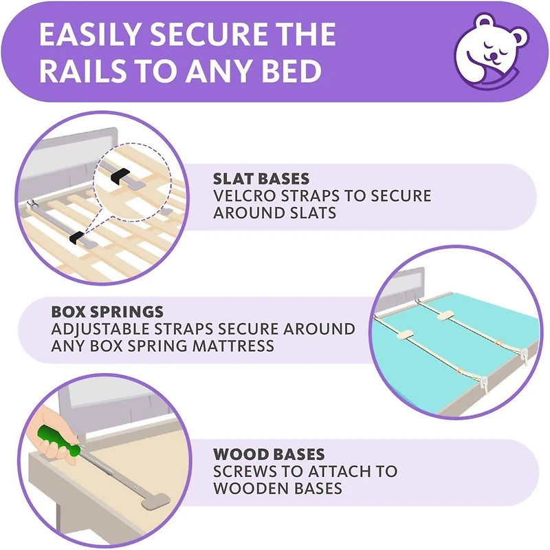 ComfyBumpy Kids Bed Rail