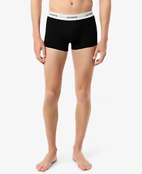 Lacoste Men's Stretch 3" 3-pack Trunks