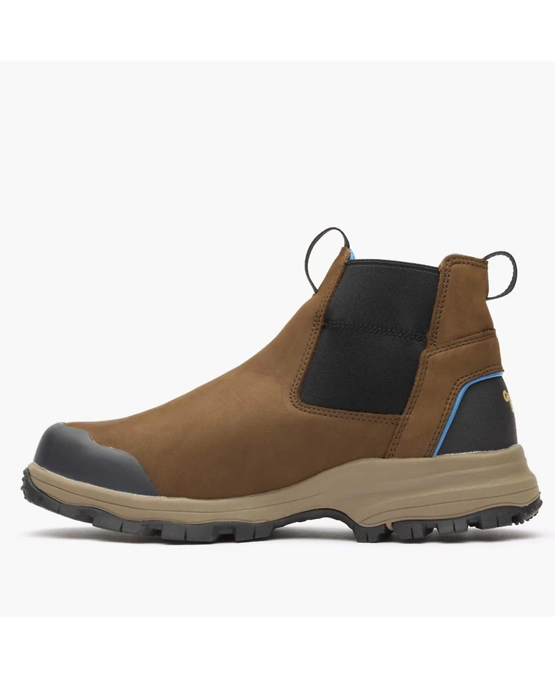 Georgia Boot Men's Blue Collar Chelsea Waterproof Work Romeo Boot