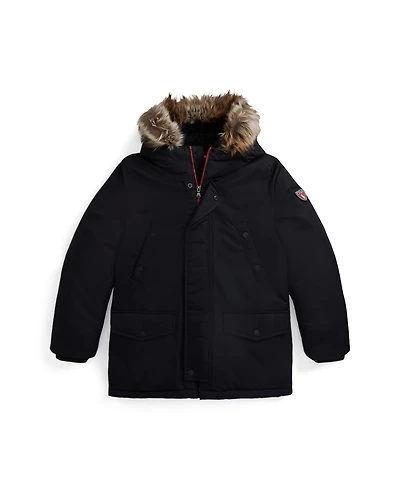 Polo Ralph Lauren Big Boys Faux-Fur-Trim Down Parka