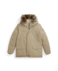 Polo Ralph Lauren Big Boys Faux-Fur-Trim Down Parka