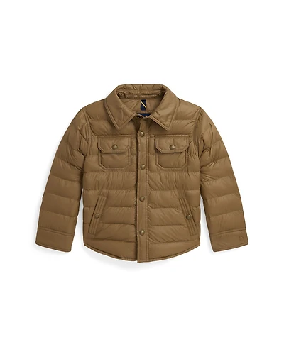 Polo Ralph Lauren Toddler and Little Boys Quilted Shirt Jacket