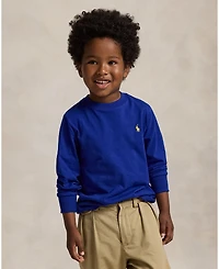 Polo Ralph Lauren Toddler and Little Boys Cotton Jersey Long Sleeve T-Shirt