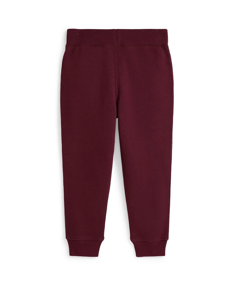 Polo Ralph Lauren Toddler and Little Boys Logo Fleece Jogger Pants