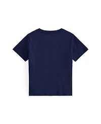 Polo Ralph Lauren Toddler and Little Boys Logo Cotton Jersey Pocket T-Shirt