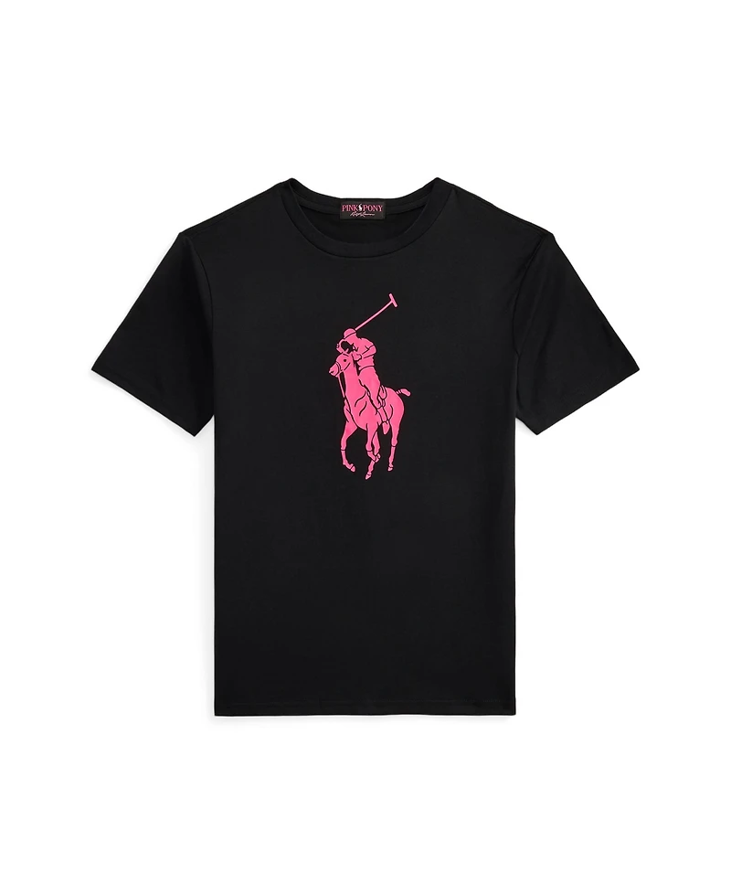Polo Ralph Lauren Big Boys Pink Pony Cotton Jersey T-Shirt