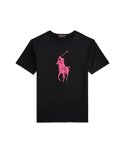 Polo Ralph Lauren Big Boys Pink Pony Cotton Jersey T-Shirt