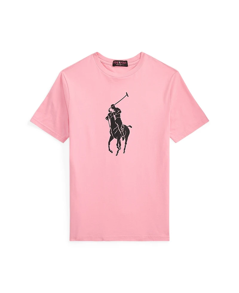 Polo Ralph Lauren Big Boys Pink Pony Cotton Jersey T-Shirt