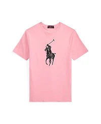 Polo Ralph Lauren Big Boys Pink Pony Cotton Jersey T-Shirt