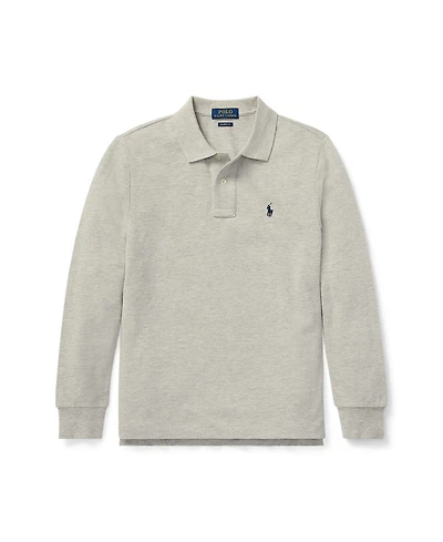 Polo Ralph Lauren Big Boys Cotton Mesh Long Sleeve Shirt