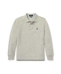Polo Ralph Lauren Big Boys Cotton Mesh Long Sleeve Shirt