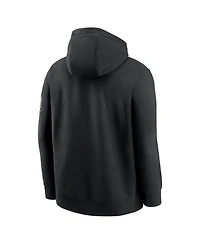 Nike Men's Black Ohio State Buckeyes Fashion Club Pullover Hoodie