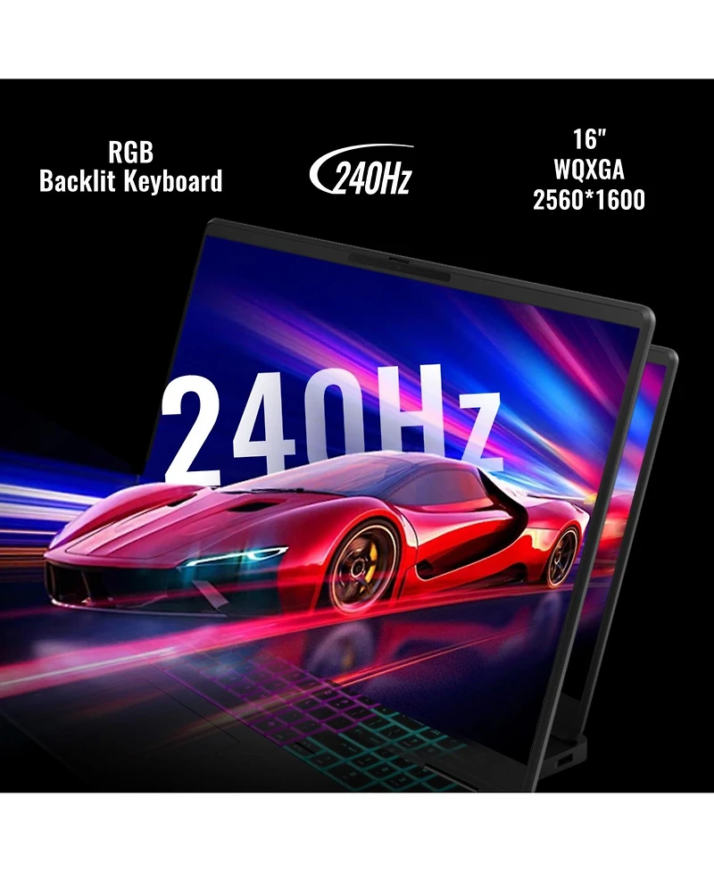 Hp Omen Max 16" Gaming Traditional Laptop Amd Ryzen Ai 9 Hx 375 16GB Ram Nvidia GeForce Rtx 512GB Ssd Storage Windows 11 Home Wqxga 240Hz