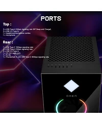 Hp Omen 45L Gaming Tower Desktop Intel Core Ultra 9 285K 16GB Ram Nvidia GeForce Rtx 5080 1TB Ssd Storage Windows 11 Home - Black