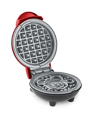 Dash Disney Holiday Mickey Mini Waffle Maker with Mickey Santa plate