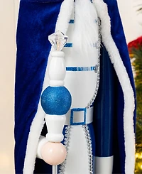 Glitzhome 42" Wooden Christmas King Nutcracker