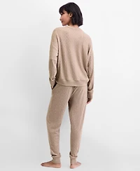 State of Day Women's Cable Jogger Pajama Set, Xs-3X, Macy's Exclusive