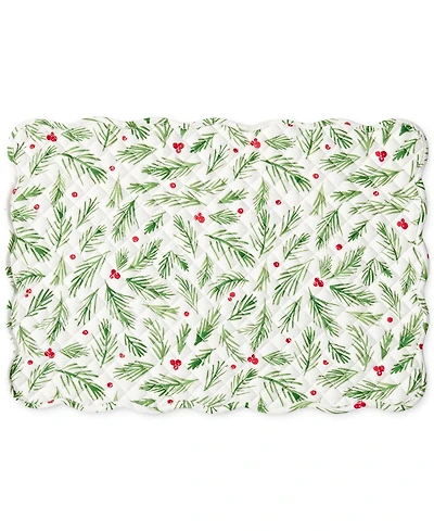 Lenox Reversible Bayberry Quilted Placemat, 13" x 19"