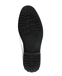 Bar Iii Men's Hughgo Leather Pull-On Block Heel Boots, Macy's Exclusive