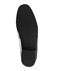 Bar Iii Men's Johnniey Leather Block Heel Loafers, Macy's Exclusive