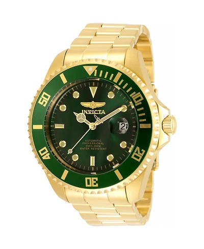 Invicta Men's Pro Diver Automatic 3 Hand Green Dial Watch