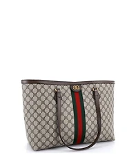 Pre-Owned Balenciaga Medium x Gucci The Hacker Project Tote Bb Coated Canvas