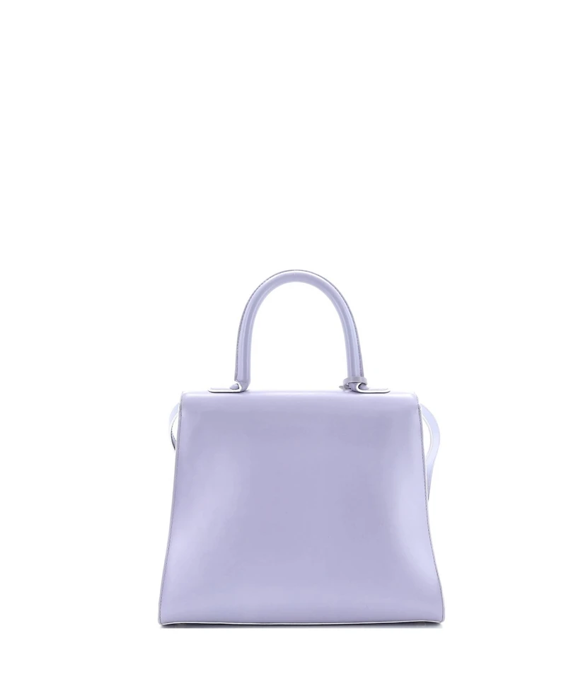 Pre-Owned Delvaux Mm Brillant Top Handle Bag Leather