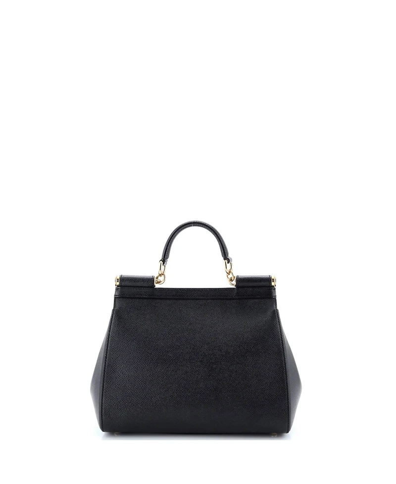 Pre-Owned Dolce & Gabbana Medium Miss Sicily Bag Leather