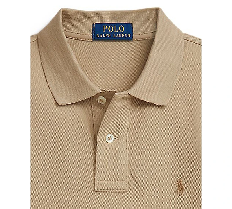 Polo Ralph Lauren Big Boys Cotton Mesh Long Sleeve Polo Shirt
