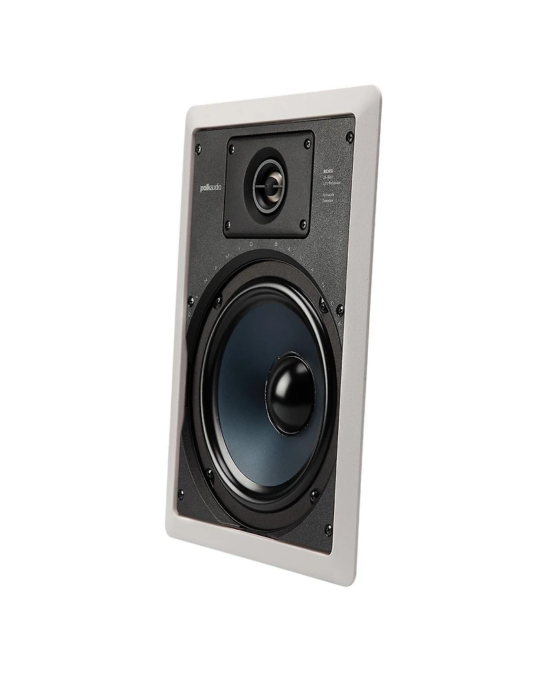 Polk Audio RC85i 2 Way In Wall Speakers - 4 Pack (White)