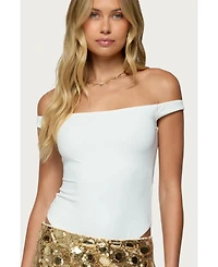 Edikted Women's Bryony Off Shoulder Bodysuit