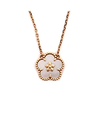 Pre-Owned Van Cleef & Arpels Lucky Spring Plum Blossom Pendant Necklace