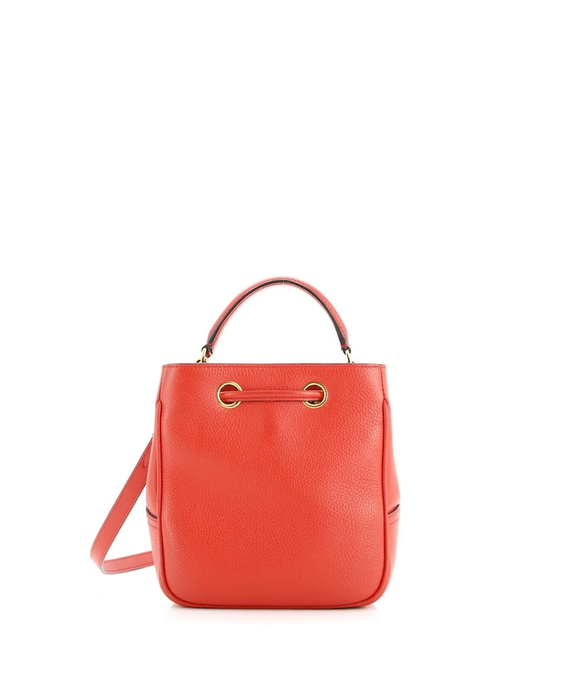 Pre-Owned Mulberry Small Hampstead Bucket Bag Leather