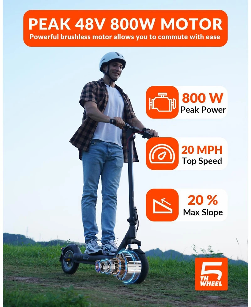 5TH Wheel V40PRO 400W Electric Scooter