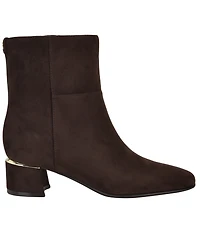 Calvin Klein Women's Parry Block Heel Ankle Booties