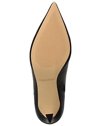 Calvin Klein Women's Alenna Buckle Strap Stiletto Booties