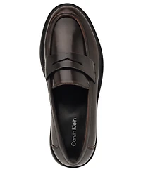 Calvin Klein Women's Otinya Almond Toe Penny Loafers