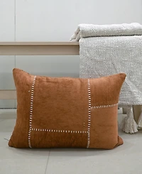 Vibhsa Baltic Cut and Sew Decorative Pillow, 14" x 20"